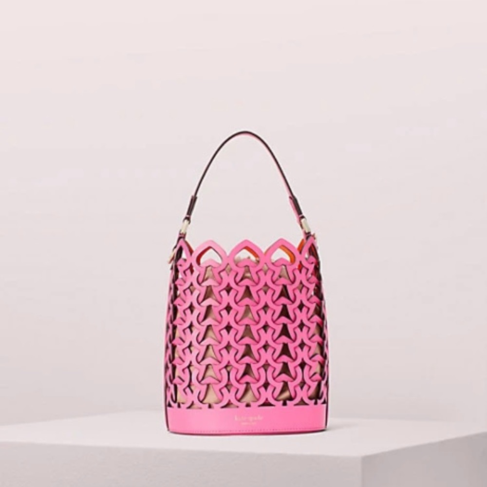 Kate Spade Doris Small Bucket Bag - Hibiscus Tea